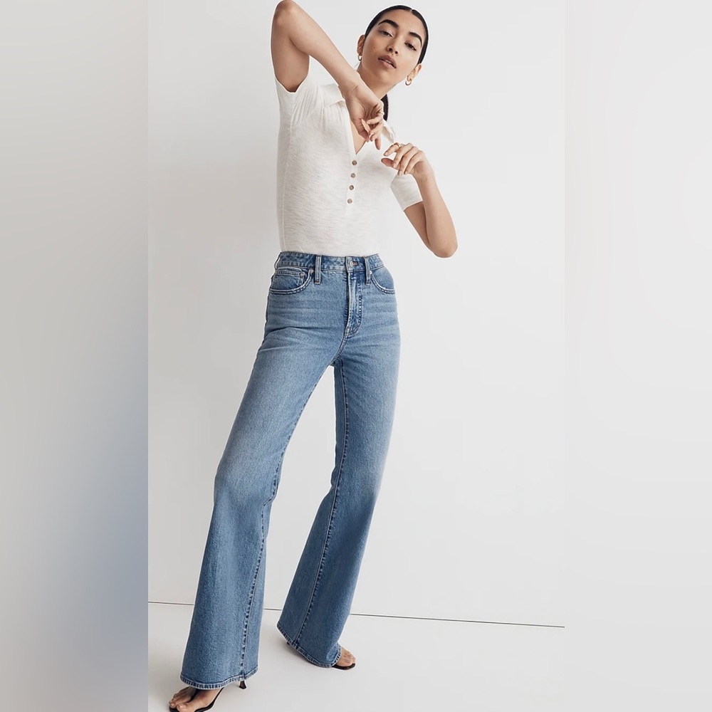 Madewell Petite Perfect Vintage Flare Jean